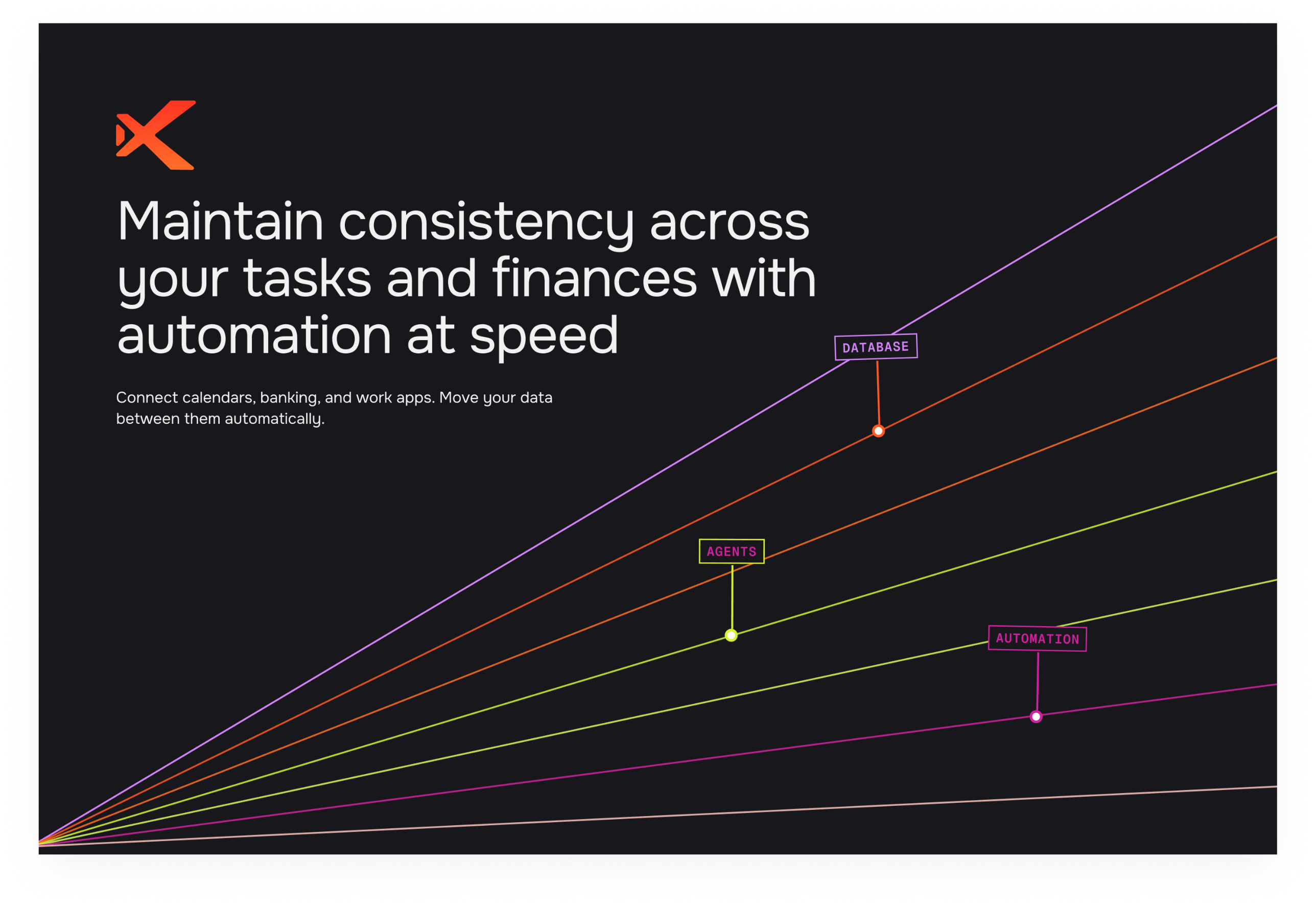 Data-line diagram brand treatment shown in full